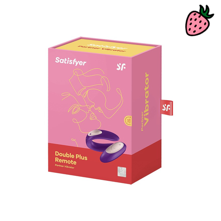 Satisfyer Double Plus Remote - Vibrador para Casais Satisfyer Double Plus Remote - Vibrador para Casais