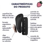 Satisfyer Little Secret - Vibrador de Calcinha com Controle Remoto e controle via APP