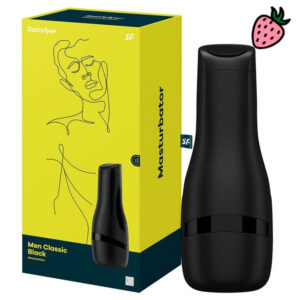 Satisfyer Men Classic - Masturbador em Cyberskin que Imita a Sensação da Pele à Prova D’Água