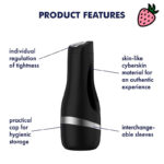 Satisfyer Men Classic - Masturbador em Cyberskin que Imita a Sensação da Pele à Prova D’Água
