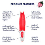 Satisfyer Power Flower - Vibrador Clitoriano e Vaginal à Prova D’Água