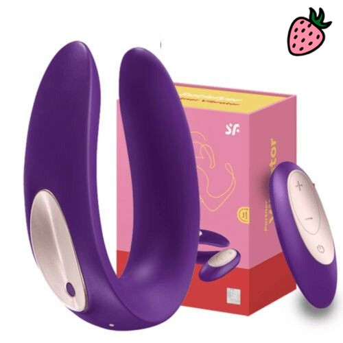 Satisfyer Double Plus Remote - Vibrador para Casais Satisfyer Double Plus Remote - Vibrador para Casais