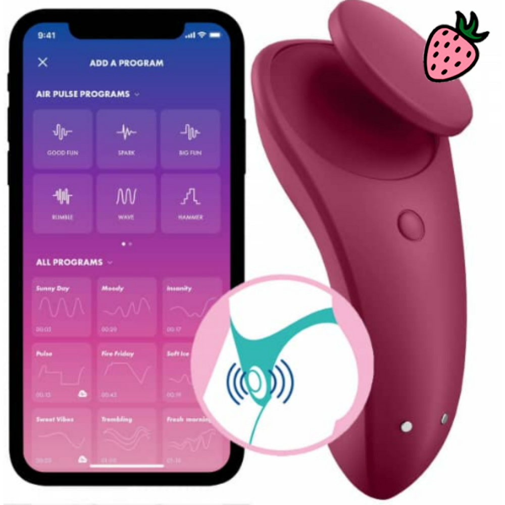 Satisfyer Sexy Secret - Calcinha Vibratória Satisfyer Sexy Secret - Calcinha Vibratória