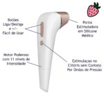 Satisfyer Number 2 - Sugador e Estimulador de Clitóris com Ondas de Pressão à Prova D’Água