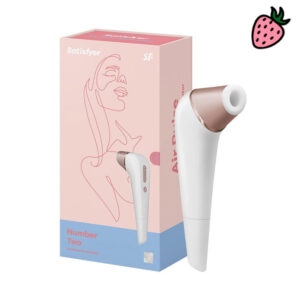 Satisfyer Number 2 - Sugador e Estimulador de Clitóris com Ondas de Pressão à Prova D’Água