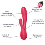 Satisfyer Mono Flex - Vibrador e Estimulador Multifuncional com controle via APP