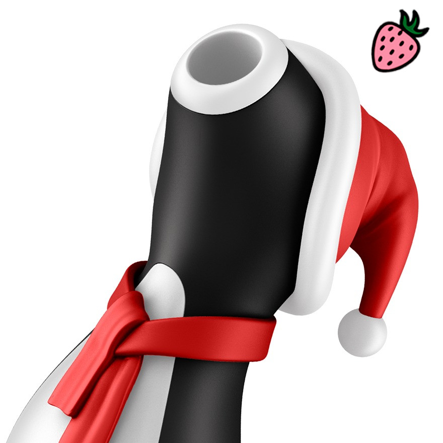 Satisfyer Penguin Holiday Edition - Vibrador e Estimulador de Clitóris com 11 Modos de Vibração à Prova D’Água Satisfyer Penguin Holiday Edition - Vibrador e Estimulador de Clitóris com 11 Modos de Vibração à Prova D’Água