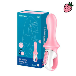 Satisfyer Air Pump Booty 5+ - Vibrador Inflável com 12 Modos de Vibração e Controle via APP