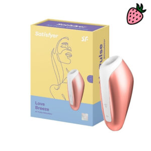 Satisfyer Love Breeze - Estimulador Clitoriano com 11 Modos de Ondas de Pressão à Prova D’Água