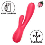 Satisfyer Mono Flex - Vibrador e Estimulador Multifuncional com controle via APP
