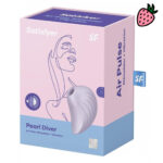 Satisfyer Pearl Diver - Sugador e Estimulador de Clitóris com Ondas de Pressão à Prova D’Água