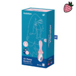Satisfyer Air Pump Booty 5+ - Vibrador Inflável com 12 Modos de Vibração e Controle via APP