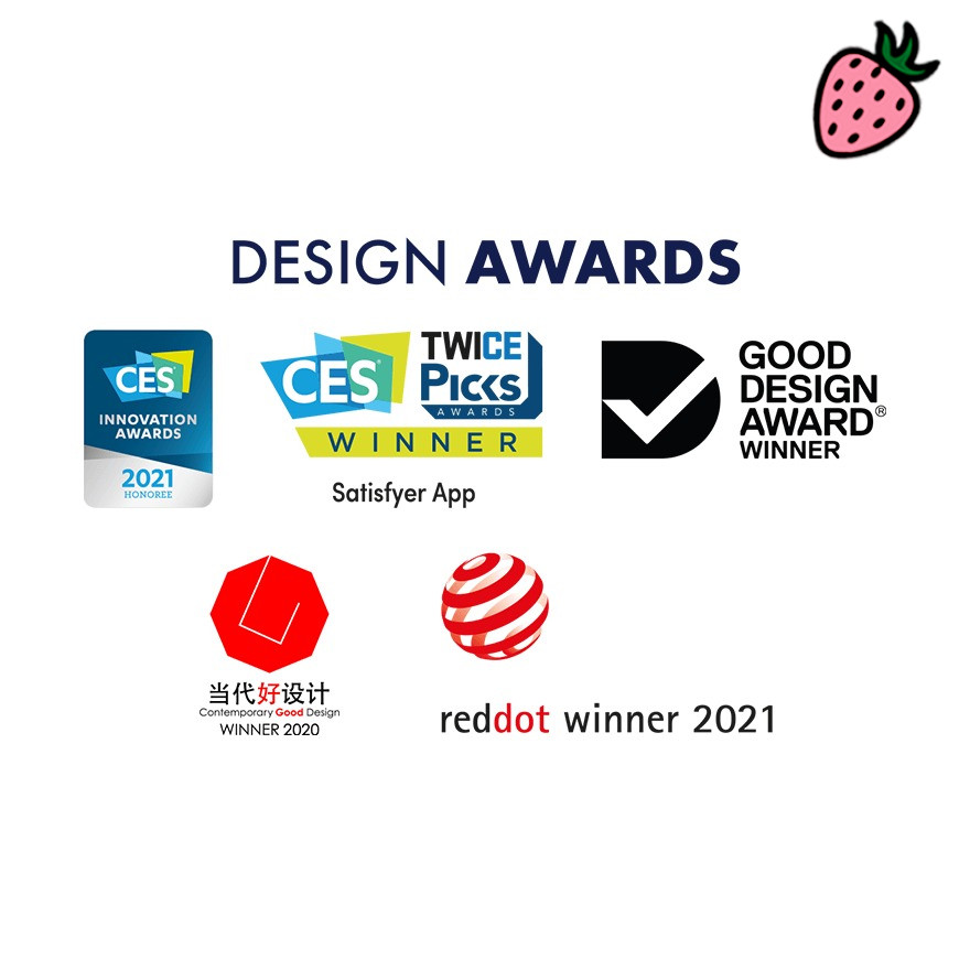 Satisfyer Curvy 1+ - Estimulador Clitoriano com 11 Intensidades de Pulsação e Vibração e Controle via APP Satisfyer Curvy 1+ - Estimulador Clitoriano com 11 Intensidades de Pulsação e Vibração e Controle via APP