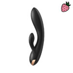Satisfyer Double Flex - Vibrador Ponto G com Estimulador de Clitoris e Controle via APP