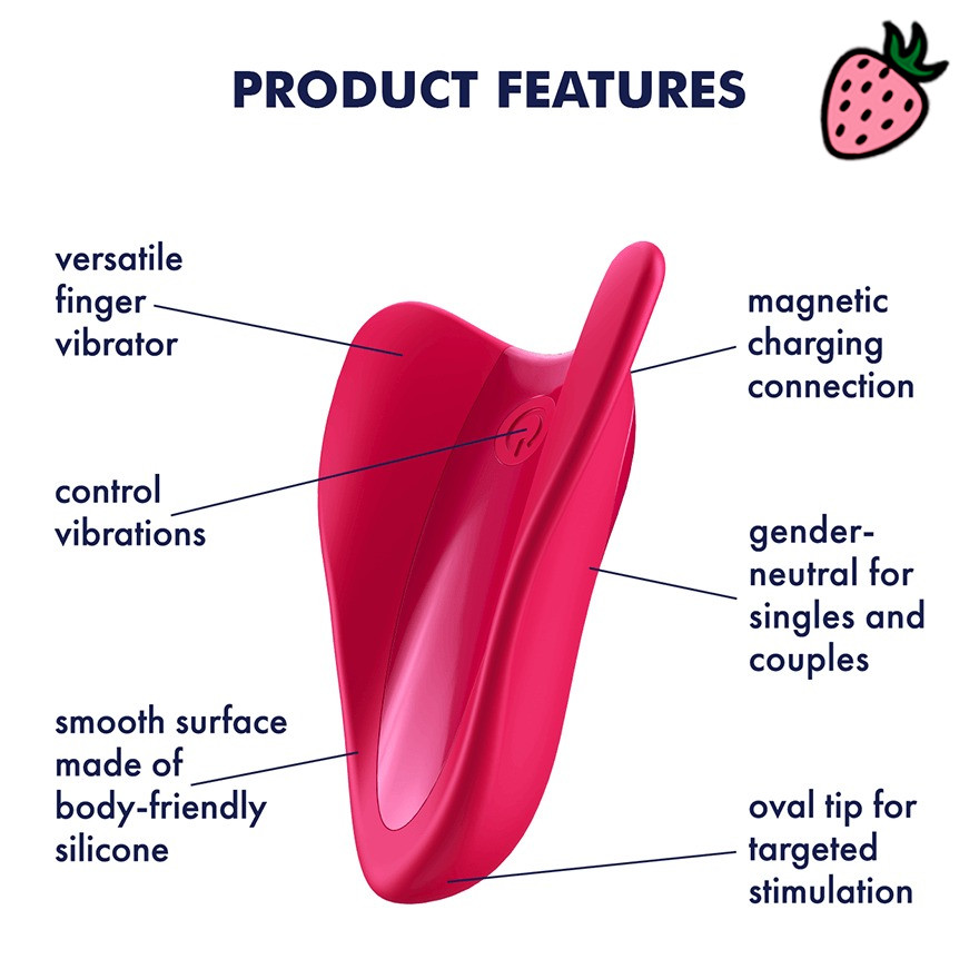 Satisfyer High Fly - Dedeira Vibratória Satisfyer High Fly - Dedeira Vibratória