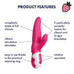 Satisfyer Mr. Rabbit - Estimulador Vaginal e Clitoriano a Prova da Água Com 12 Modos de Vibração à Prova D’Água