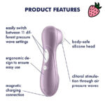 Satisfyer Pro 2 Generation 2 - Sugador e Estimulador de Clitóris com Ondas de Pressão à Prova D’Água