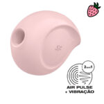 Satisfyer Sugar Rush - Estimulador de Clitóris, Pulsa e Vibra, 11 Níveis de Pulsações, 12 Modos de Vibração à Prova D’Água