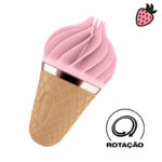 Satisfyer Sweet Treat - Estimulador de Clitoris com 5 Modos de Vibração e Rotação à Prova D’Água