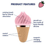 Satisfyer Sweet Treat - Estimulador de Clitoris com 5 Modos de Vibração e Rotação à Prova D’Água