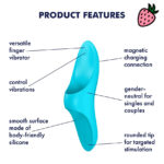 Satisfyer Teaser Light - Dedeira Estimuladora à Prova da Água