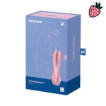 Satisfyer Threesome 1 - Estimulador de Clitóris com 12 Modos de Vibração à Prova D’Água