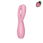 Satisfyer Threesome 3 -  Estimulador de Clitóris com 12 Modos de Vibração à Prova D’Água