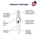Satisfyer Twirling Delight - Vibrador para Estimulo Corporal e Clitoriano à Prova D’Água