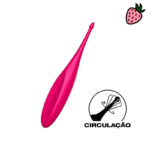 Satisfyer Twirling Fun - Vibrador para Estimulo Coporal e Clitoriano à Prova D’Água