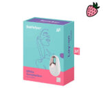 Satisfyer White Temptation - Estimulador de Clitóris com 10 Modos de Vibração e 5 Intensidades à Prova D’Água