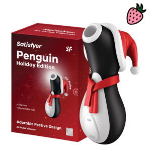 Satisfyer Penguin Holiday Edition - Vibrador e Estimulador de Clitóris  com 11 Modos de Vibração à Prova D’Água