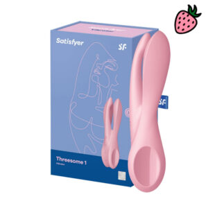 Satisfyer Threesome 1 - Estimulador de Clitóris com 12 Modos de Vibração à Prova D’Água