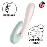 Satisfyer Heat Wave - Aquece e Estimula Ponto G e Clitóris e Controle via APP