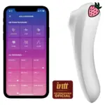 Satisfyer Dual Pleasure - Estimulador de Clitoris e Ponto G com 11 Modos de Vibração e Controle via APP
