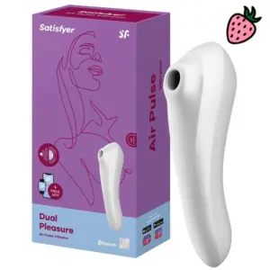 Satisfyer Dual Pleasure - Estimulador de Clitoris e Ponto G com 11 Modos de Vibração e Controle via APP