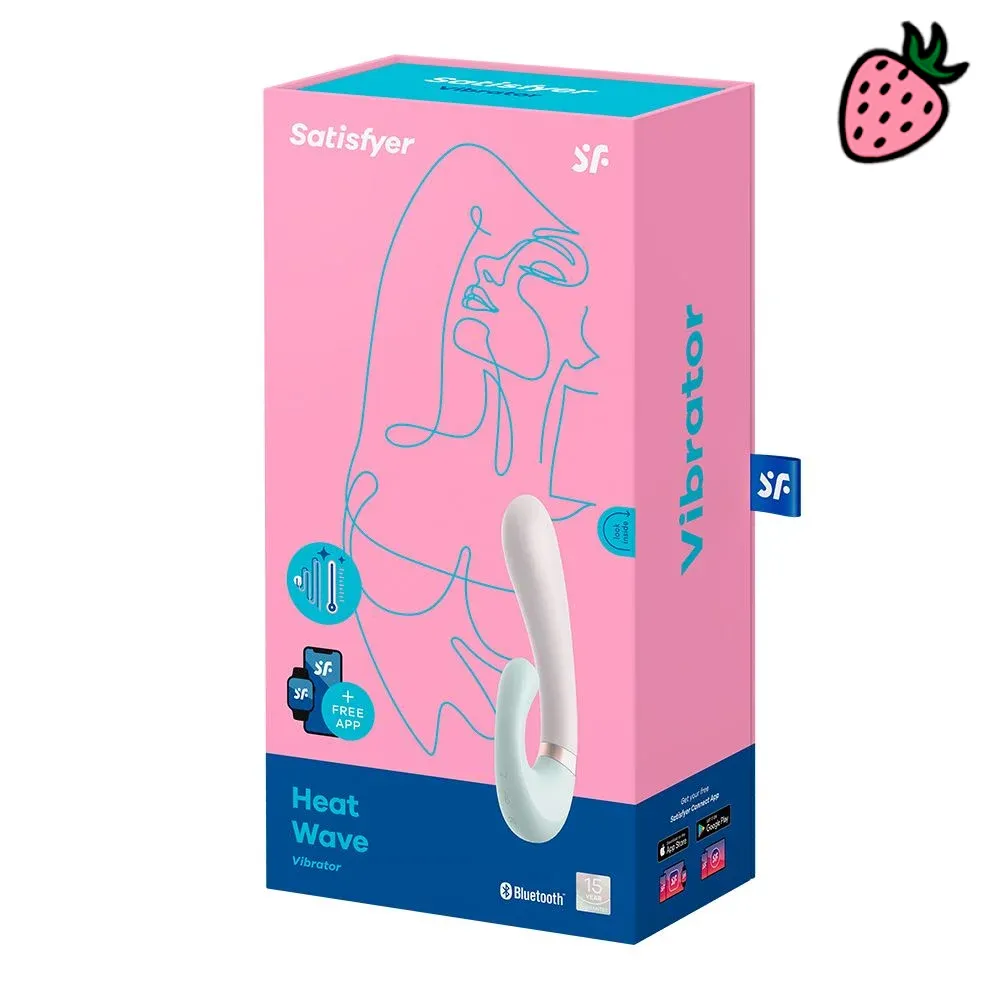 Satisfyer Heat Wave - Aquece e Estimula Ponto G e Clitóris e Controle via APP Satisfyer Heat Wave - Aquece e Estimula Ponto G e Clitóris e Controle via APP