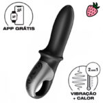 Satisfyer Hot Passion - Vibrador Anal com Função de Aquecimento e Controle via APP