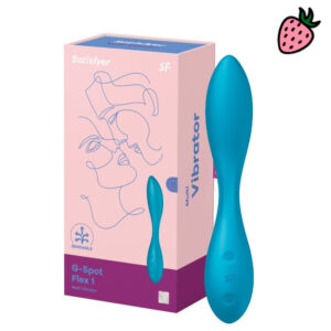 Satisfyer G-Spot Flex 1 - Vibrador Ponto G com 12 Modos de Vibração à Prova D’Água