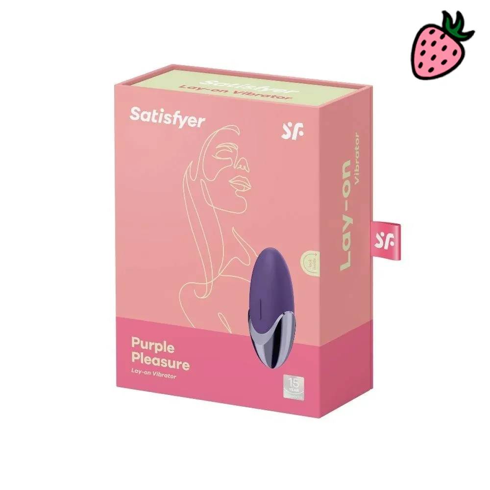 Satisfyer Purple Pleasure - Vibrador Clitoriano com 5 modos de Vibração Satisfyer Purple Pleasure - Vibrador Clitoriano com 5 modos de Vibração