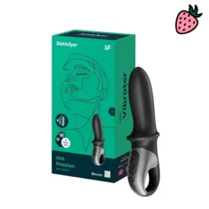 Satisfyer Hot Passion - Vibrador Anal com Função de Aquecimento e Controle via APP