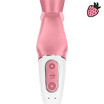 Satisfyer Hug Me - Vibrador Ponto G com Estimulador de Clitóris e Controle via APP