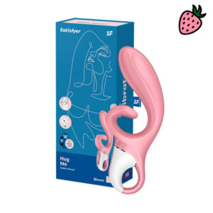 Satisfyer Hug Me - Vibrador Ponto G com Estimulador de Clitóris e Controle via APP