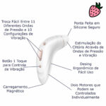 Satisfyer Pro Plus - Vibrador Com 11 Modos de Ondas de Pressão à Prova D’Água