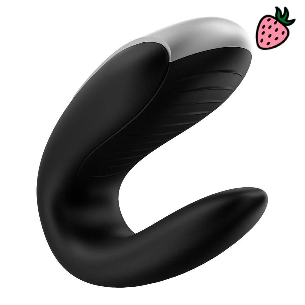 Satisfyer Double Fun - Vibrador de Casal com Controle Remoto e Controle via APP Satisfyer Double Fun - Vibrador de Casal com Controle Remoto e Controle via APP