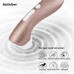 Sugador Satisfyer PRO 2+ UP - Sugador e Estimulador de Clitóris com Ondas de Pressão à Prova D’Água