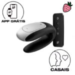Satisfyer Double Fun - Vibrador de Casal com Controle Remoto e Controle via APP
