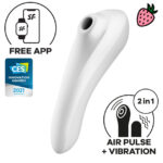 Satisfyer Dual Pleasure - Estimulador de Clitoris e Ponto G com 11 Modos de Vibração e Controle via APP