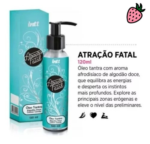 Atração Fatal - Óleo para Massagem Tântrica Atração Fatal - Óleo para Massagem Tântrica