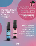 Babalub Vibra Hot 15G - Lubrificante Babalub Sabor Chiclete