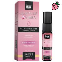 Babalub Vibra Hot 15G - Lubrificante Babalub Sabor Chiclete